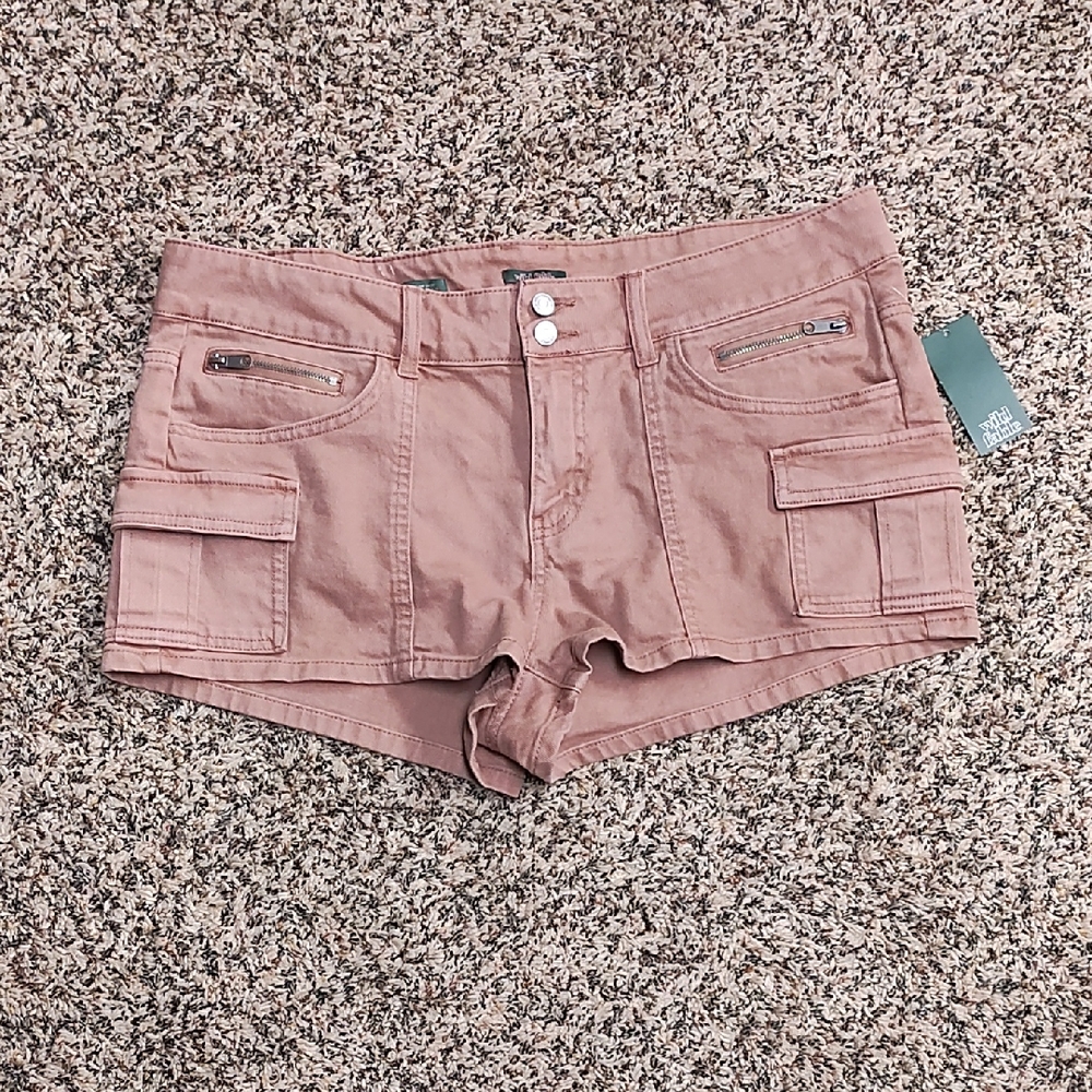 Wild Fable | Women's Brown Cargo Shorts